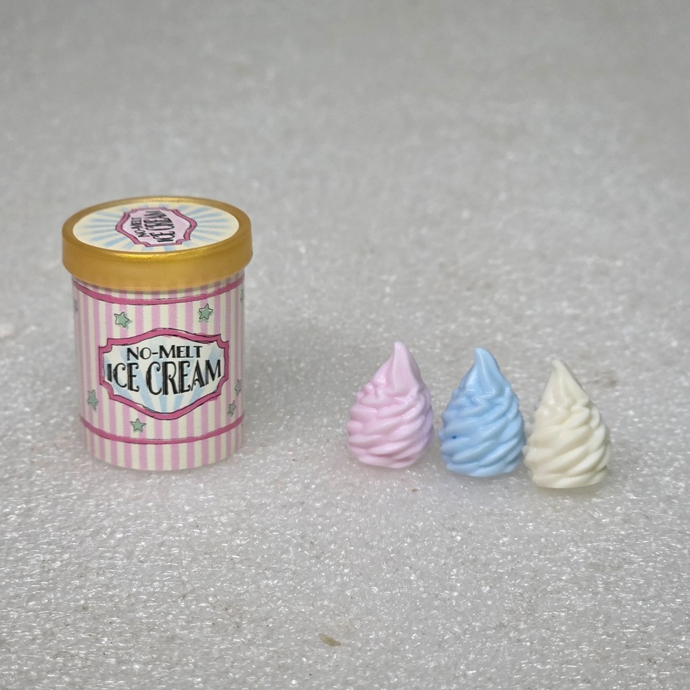 MGA Harry Potter Mini Honeydukes No Melt Ice Cream Carton Replacement 1.5"